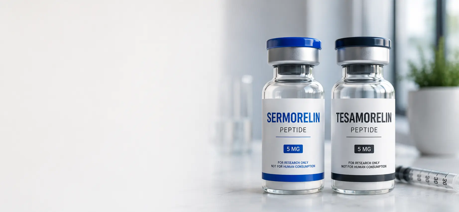 Sermorelin vs tesamorelin
